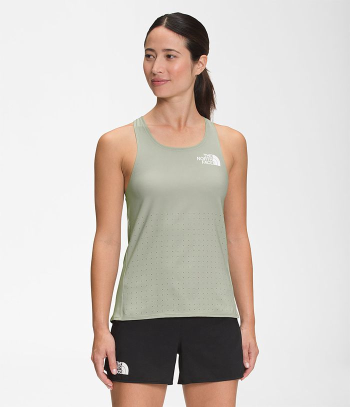 Tank Top The North Face Mujer Flight Weightless - Colombia RAUKOI264 - Verde